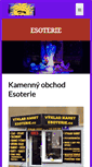 Mobile Screenshot of esoterie.cz