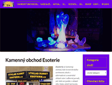 Tablet Screenshot of esoterie.cz